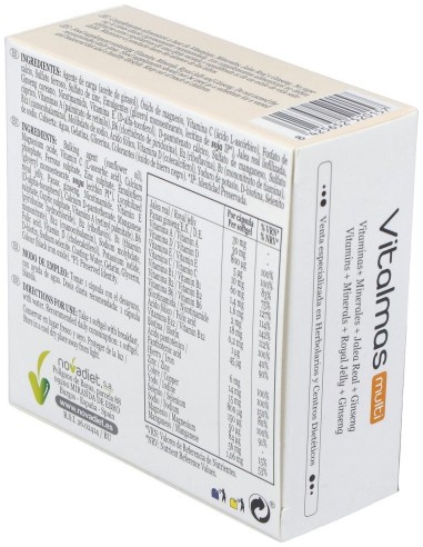 Vitalmas Multi Envase de 30 cápsulas blandas. de Novadiet