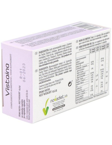 Vistaina 30Cap. de Novadiet
