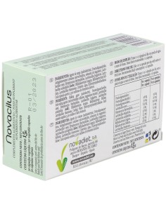 Novacilus Envase de 30 cápsulas vegetales. de Novadiet 2