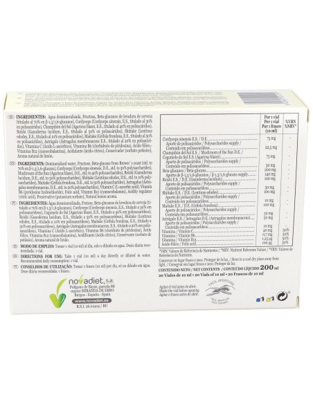 Novitake Inmuno 20Amp. de Novadiet