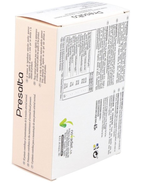 Presalta 60Cap.Veg. de Novadiet