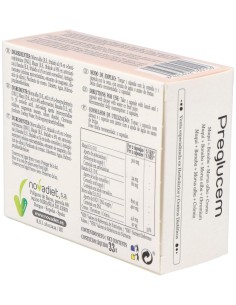 Preglucem Envase de 60 cápsulas vegetales. de Novadiet 2