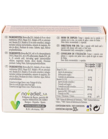 Preglucem 60Cap. de Novadiet