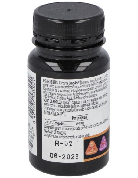 Curcuma 30Cap. Elementales de Novadiet