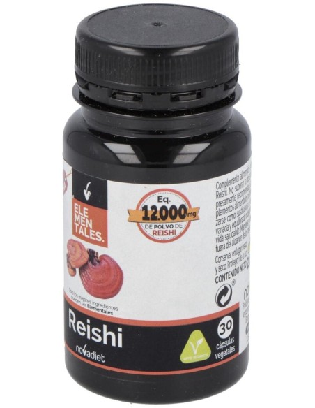 Reishi 30Cap. Elementales de Novadiet
