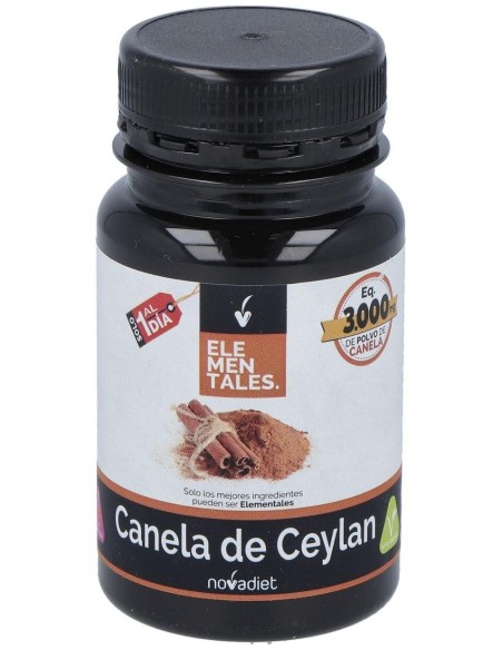 Canela De Ceylan 30Cap. Elementales de Novadiet