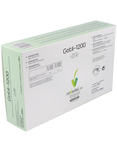 Gotil 1200 Envase de 20 ampollas de 10 ml. de Novadiet