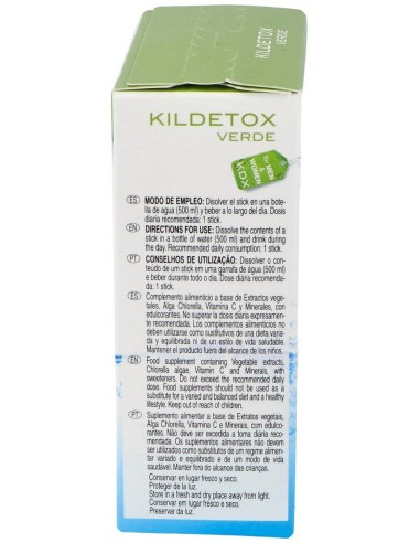 Kildetox Verde 18Sticks de Novadiet