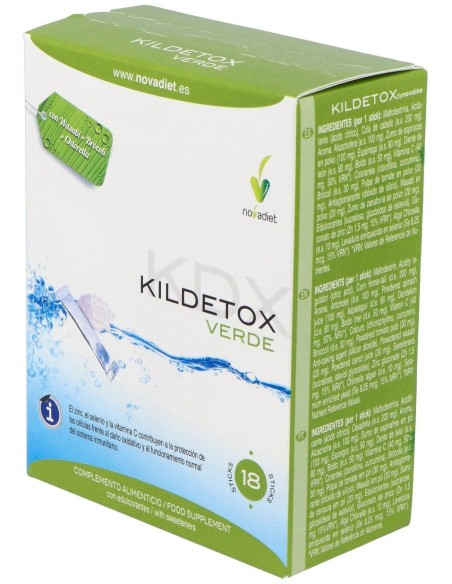 Kildetox Verde 18Sticks de Novadiet