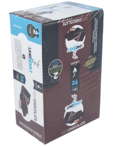Line Sbelt Chocolate 35 g. cada una. de Novadiet