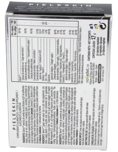 Pieleskin 30Cap. de Novadiet
