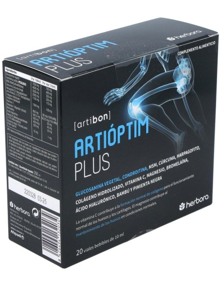 Artioptim Plus 20Viales de Herbora