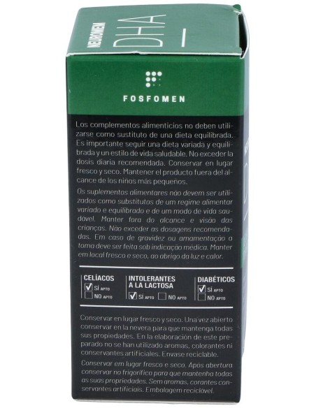 Fosfomen Neuromen Dha 60Perlas de Herbora