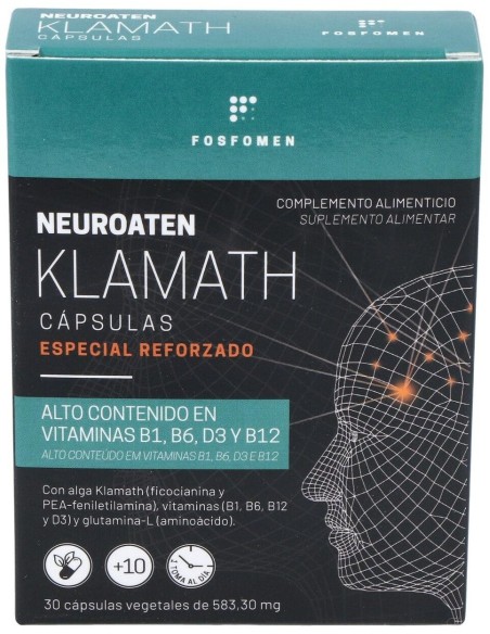 Fosfomen Neuroaten Klamath 30Cap. de Herbora