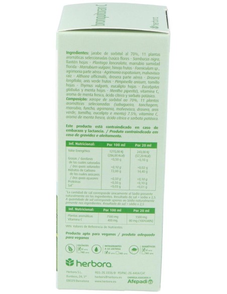 Bronquitoran C de Herbora