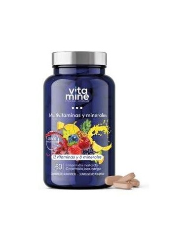 Vitamine Multivitaminas Y Minerales 60Comp Mast de Herbora