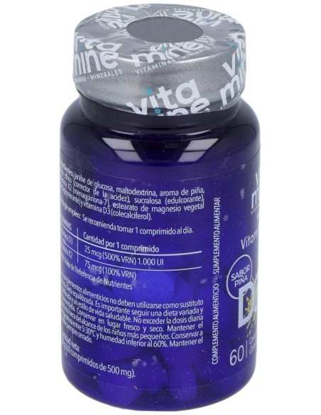 Vitamine Vitamina D3 + K2 60Comp. Mast. de Herbora