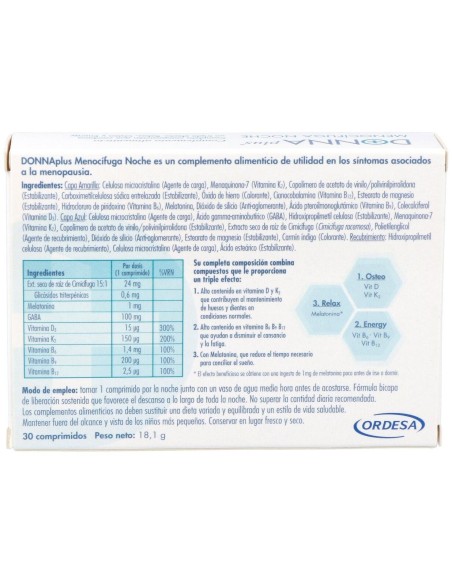 Donnaplus Menocifuga Noche 30Comp. de Donnaplus