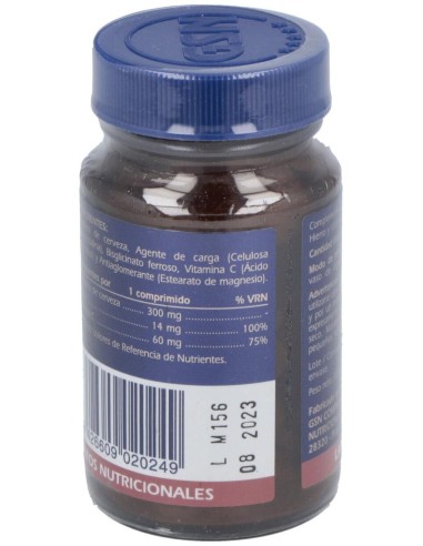 Hierro - C 60 Comprimidos de GSN