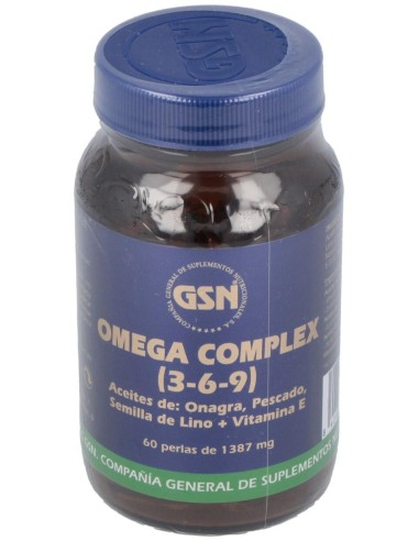 Omega 3-6-9 60 Perlas de GSN
