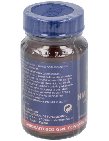 Ácido Hialurónico 60 Comprimidos de GSN