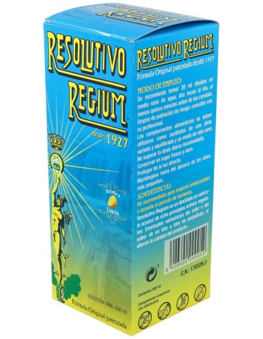 Resolutivo Regium 600 Ml de Plameca