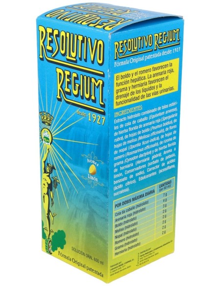 Resolutivo Regium 600 Ml de Plameca
