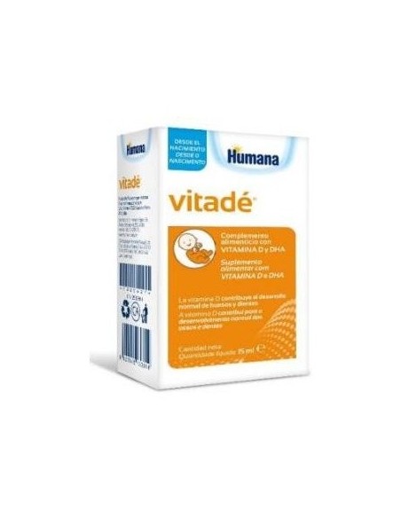 Vitade Compl Dieta Vit D Gotas 15Ml. de Humana