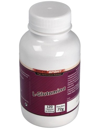 L- Glutamina 600Mg Cáps. 120U de Sotya