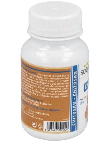 Chitosán 600Mg Cáps. 100U de Sotya