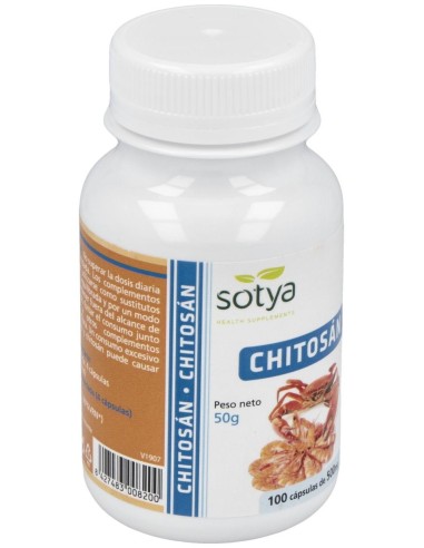 Chitosán 600Mg Cáps. 100U de Sotya