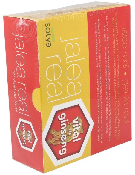 Jalea Real Vital Ginseng 20Amp. de Sotya