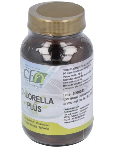 Alga Chlorella Plus 90Comp. de Cfn