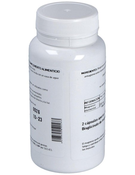 Magnesio Bisglicinado 60Vcap. de Direct Nutrition