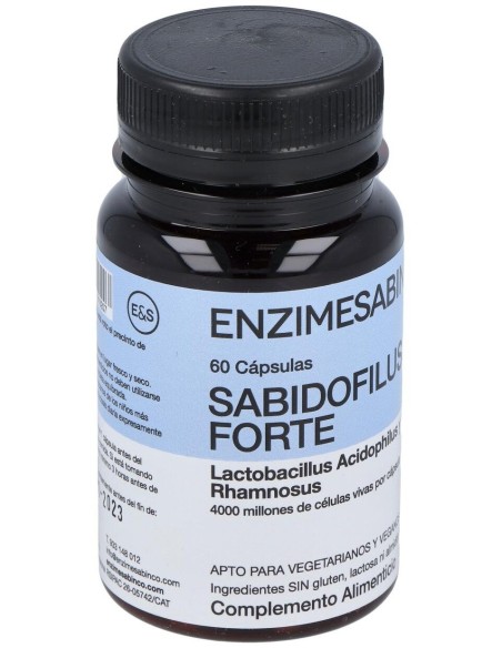 Sabidofilus Forte 60Cap. de Enzime - Sabinco