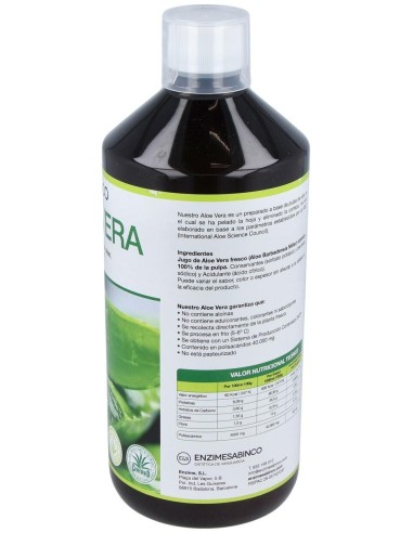 Aloe Vera 1Litro de Enzime - Sabinco