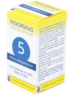 Tegorsal Nº 5 (20 G) Comprimidos de Tegor 2