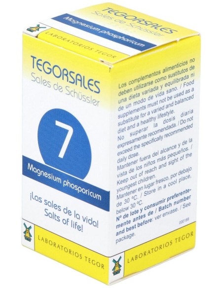 Tegorsal Nº 7 (20 G) Comprimidos de Tegor