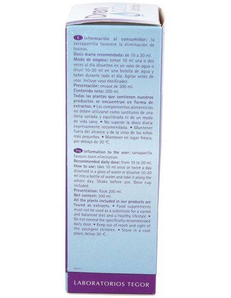 Drenactiv Jarabe 200 Ml. de Tegor