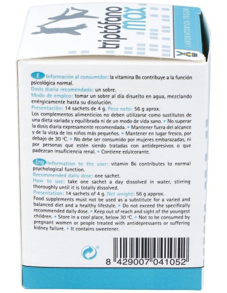 Triptofano Max 14 Sobres de Tegor