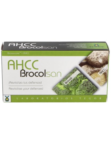 Ahcc Brocolsan 60 Capsulas de Tegor