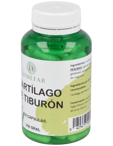 Cartilago De Tiburon 100Cap. de Dimefar