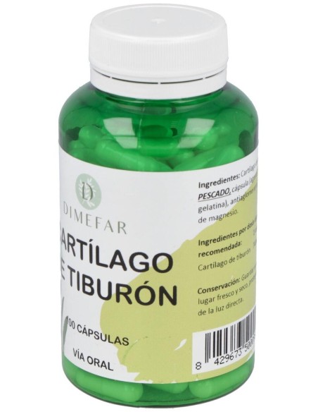 Cartilago De Tiburon 100Cap. de Dimefar