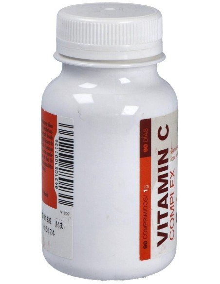 Vitamina C complex natural 1 g 90 comprimidos GHF