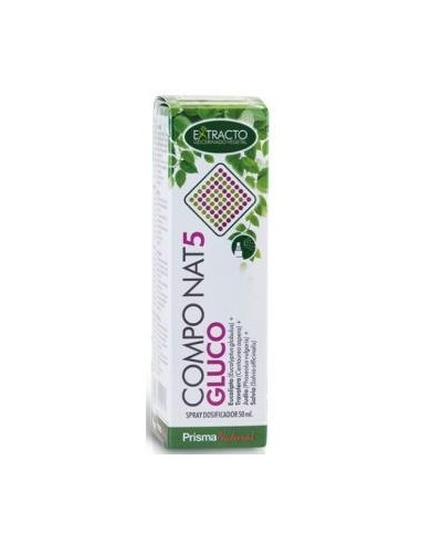 Compo Nat 5 Gluco Spray 50ml – Apoyo Natural para tu Salud