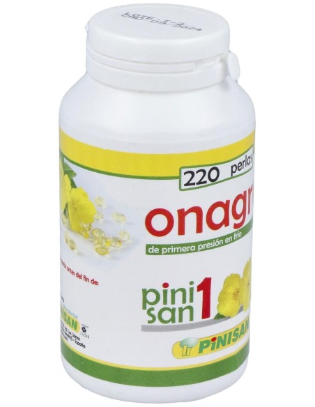 Pinisan 1 Onagra Ac.Primula+Vit.E 220Perlas de Pinisan