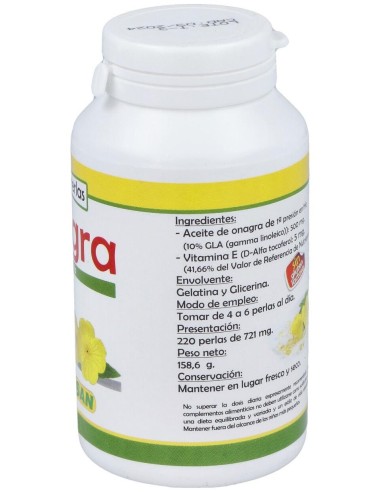 Pinisan 1 Onagra Ac.Primula+Vit.E 220Perlas de Pinisan