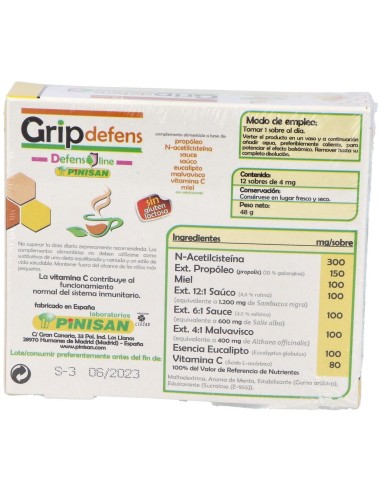 Grid Defens 12Sbrs. de Pinisan