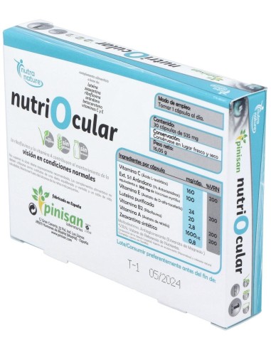 Nutriocular 30Cap. de Pinisan