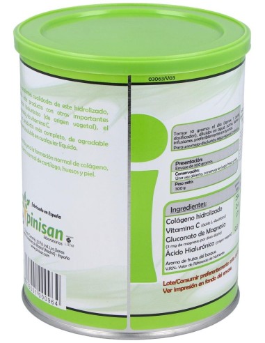 Colageno Hidrolizado 300Gr. de Pinisan